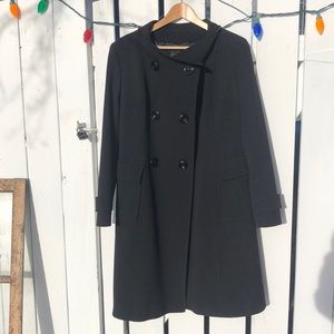 Mallia wool coat. Gorgeous. new cond - made Canada